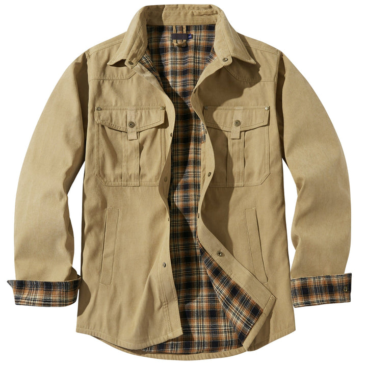 Klassische Herrenjacke in Herbst- und Frühlingsoptik mit Innenfutter