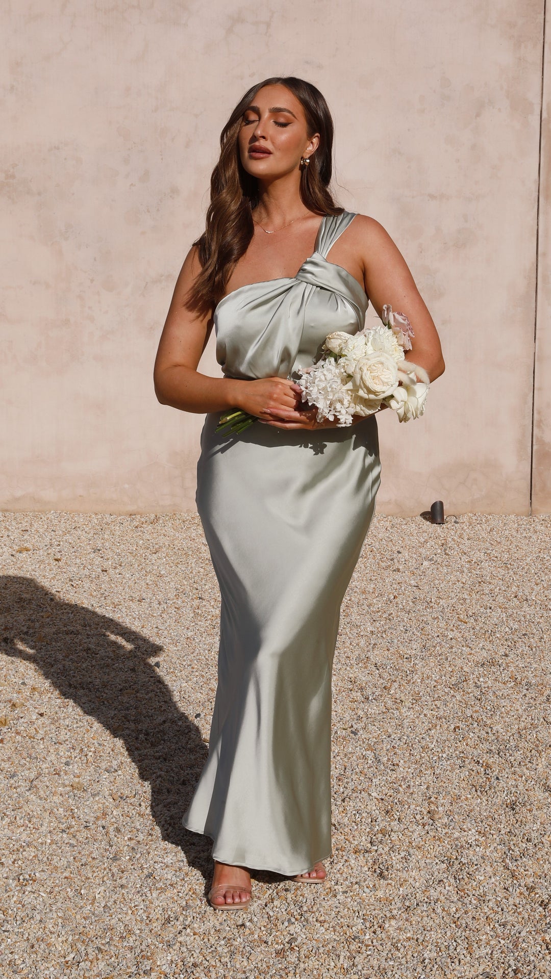 Damen Maxikleid in Grösse L für glamouröse Auftritte