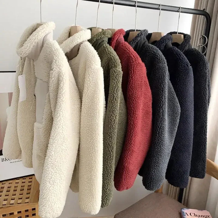 Rückansicht der bequemen Herren Winterjacke