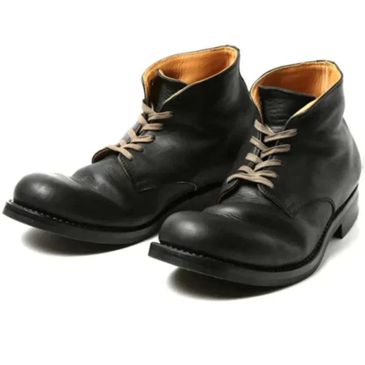 Herren Stiefel mit Reißverschluss und robuster Sohle