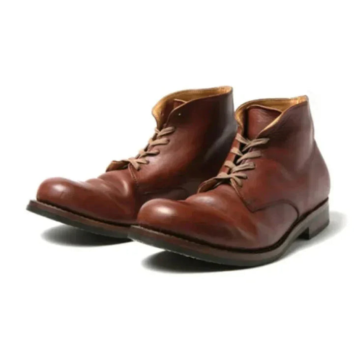 Herren Stiefel mit Reißverschluss und robuster Sohle