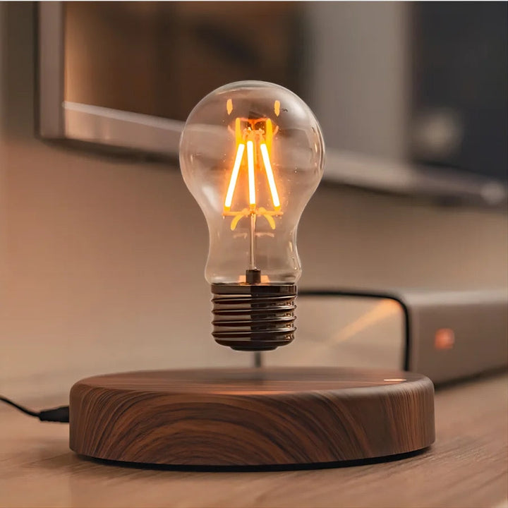 Schwebende Tischlampe mit Magnetischer Levitation