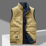 Khaki/blau