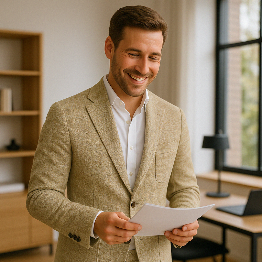 Herren Leinen Anzug: Leicht, Modisch und Atmungsaktiv