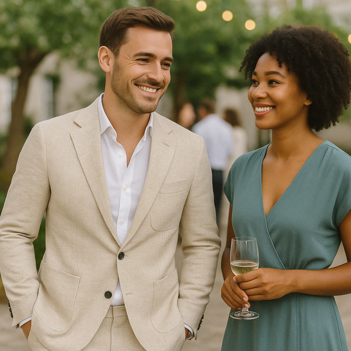 Herren Leinen Anzug: Leicht, Modisch und Atmungsaktiv