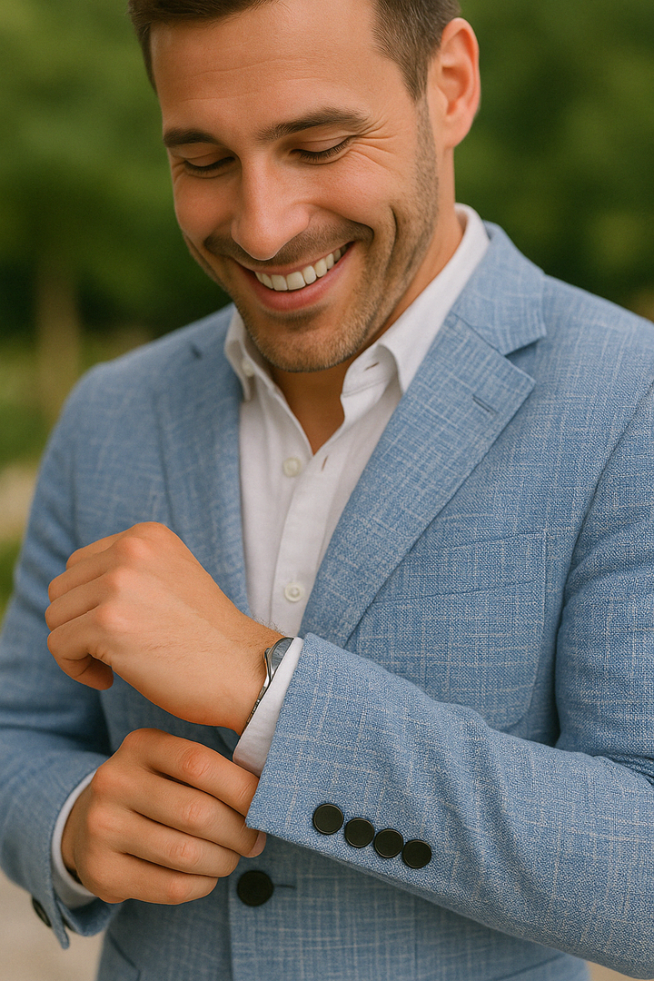 Herren Leinen Anzug: Leicht, Modisch und Atmungsaktiv