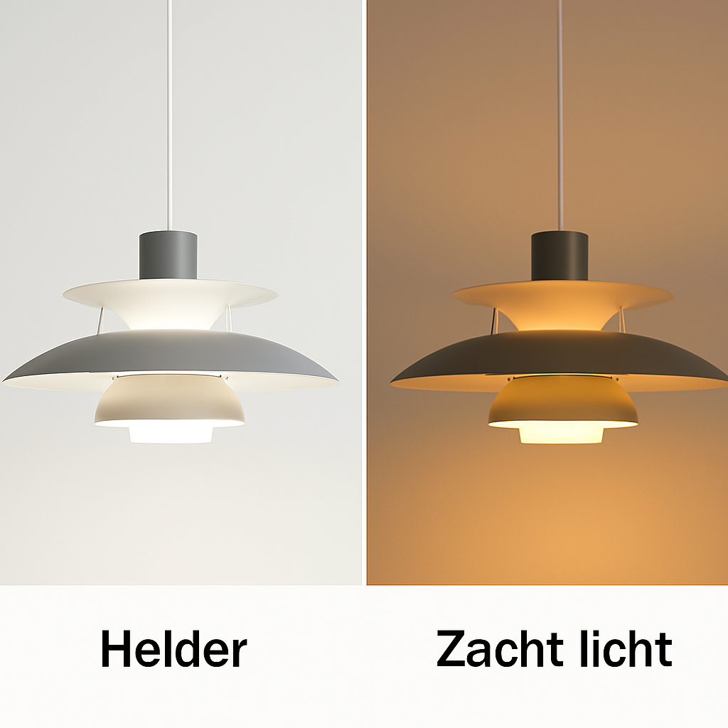 Moderne LED-Deckenlampe - Dimmbar & Langlebig, Rund, Acrylglas