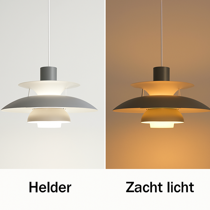 Moderne LED-Deckenlampe - Dimmbar & Langlebig, Rund, Acrylglas