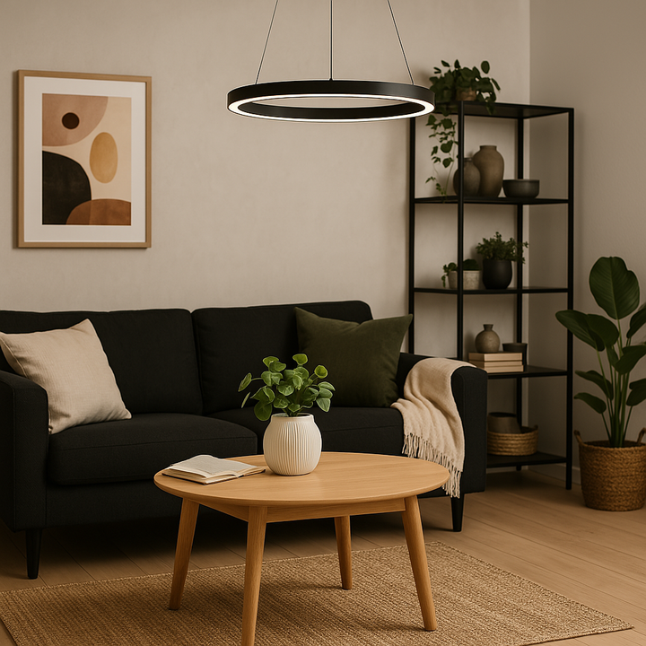Moderne LED Hängeleuchte für Esszimmer & Büro - Dimmbar