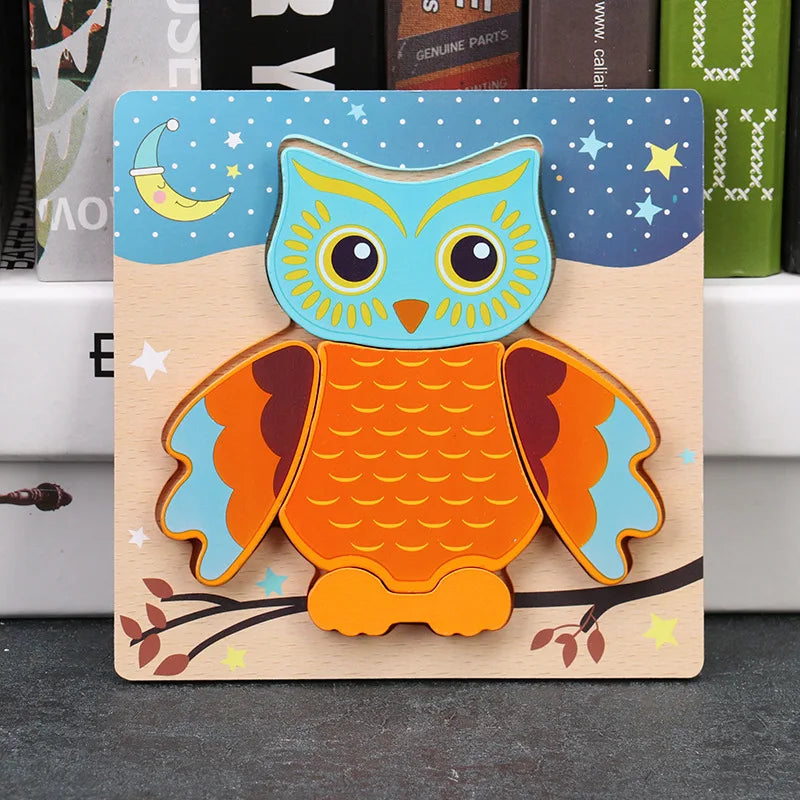 Montessori-Tierpuzzle - Feinmotorik Fördern | Für Kinder