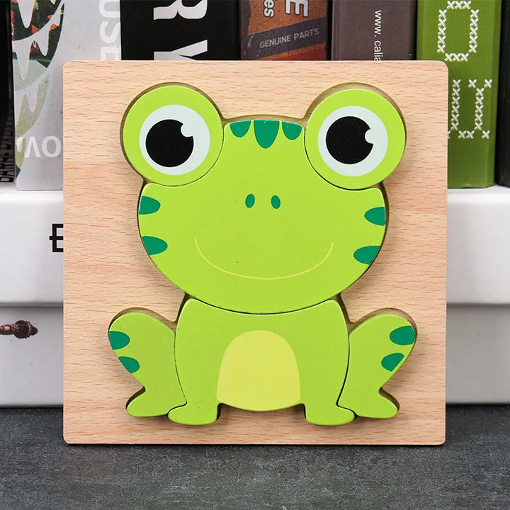 Montessori-Tierpuzzle - Feinmotorik Fördern | Für Kinder