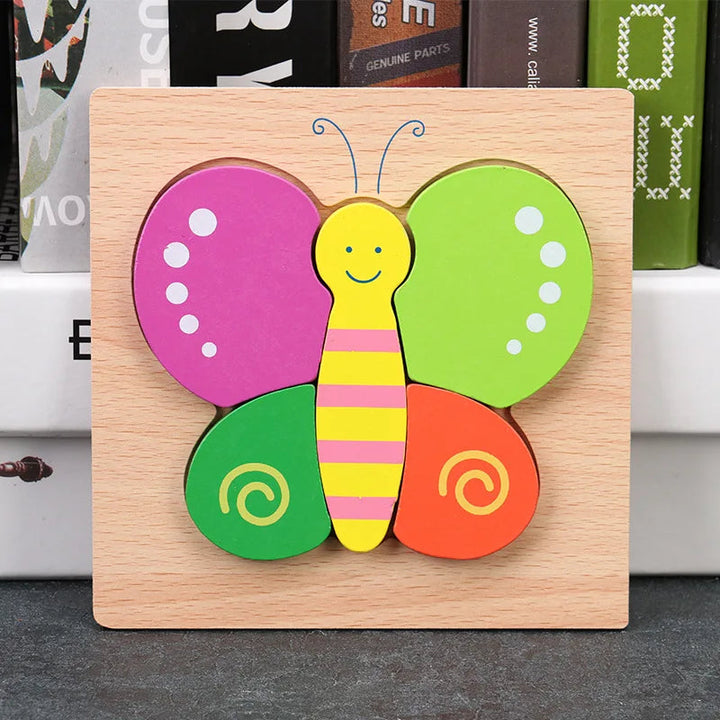 Montessori-Tierpuzzle - Feinmotorik Fördern | Für Kinder