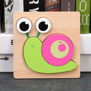 Montessori-Tierpuzzle - Feinmotorik Fördern | Für Kinder