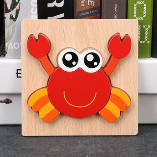 Montessori-Tierpuzzle - Feinmotorik Fördern | Für Kinder