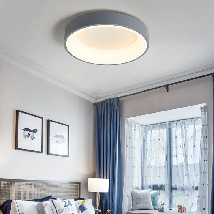 Nordische LED-Deckenleuchte für minimalistisches Design
