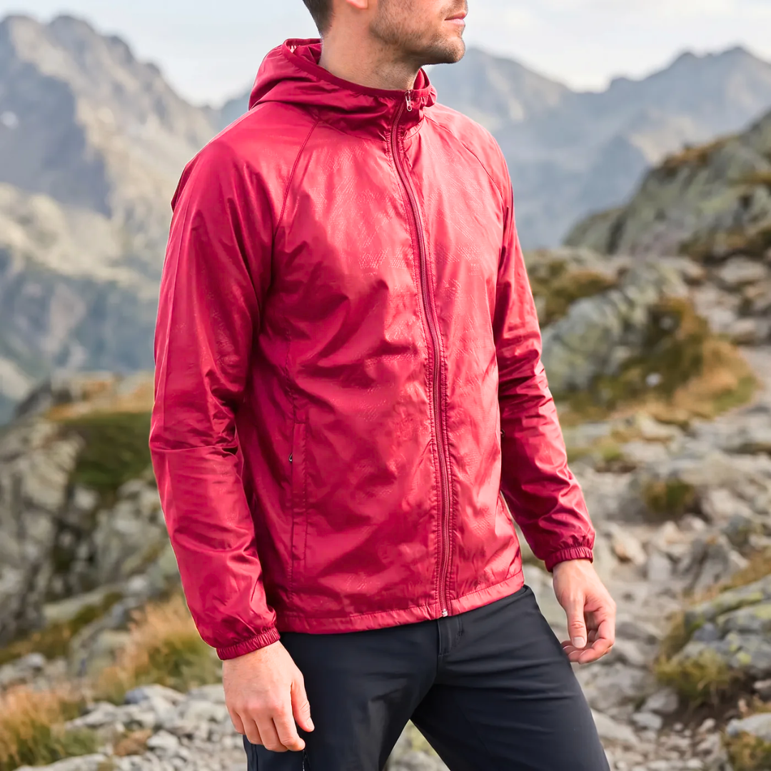 Trendiger Windbreaker für Herren für urbane Outdoor-Aktivitäten