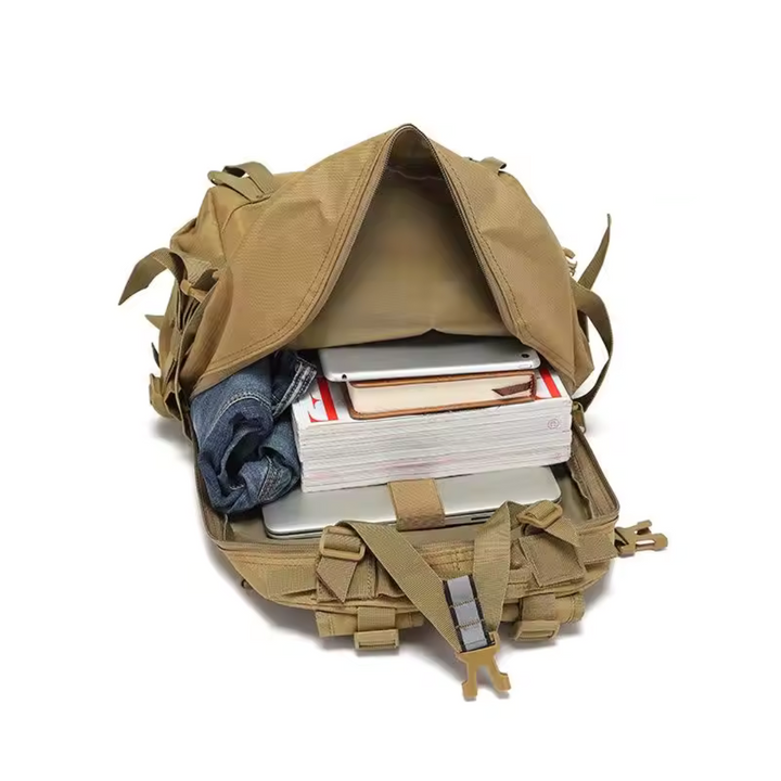 Seitentasche des Wanderrucksacks passend für Trinkflaschen
