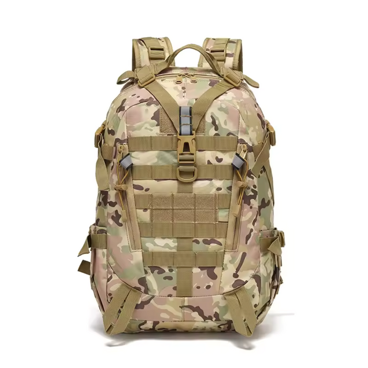 Atmungsaktive Rückenpolsterung des 40L Outdoor Rucksacks