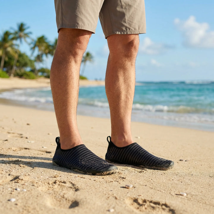 Unisex schnelltrocknende Wasserschuhe für Strand & Wassersport, rutschfest & atmungsaktiv für Herren & Damen.