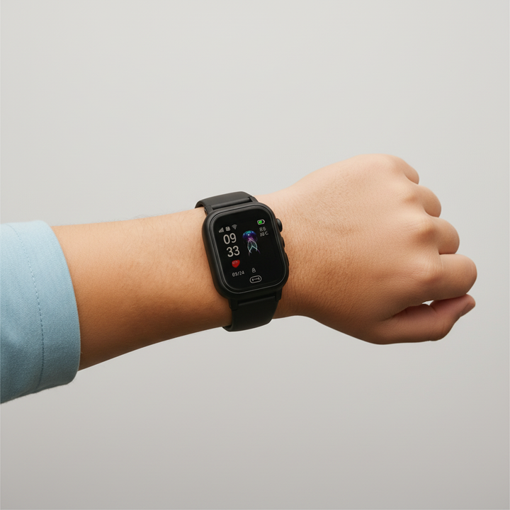 Ansicht der Smartwatch Kinder App auf einem Smartphone