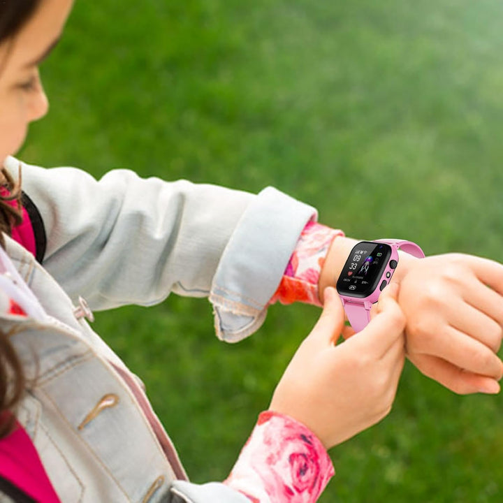 GPS Kinder-Smartwatch mit Kamera im Lieferumfang mit Ladekabel