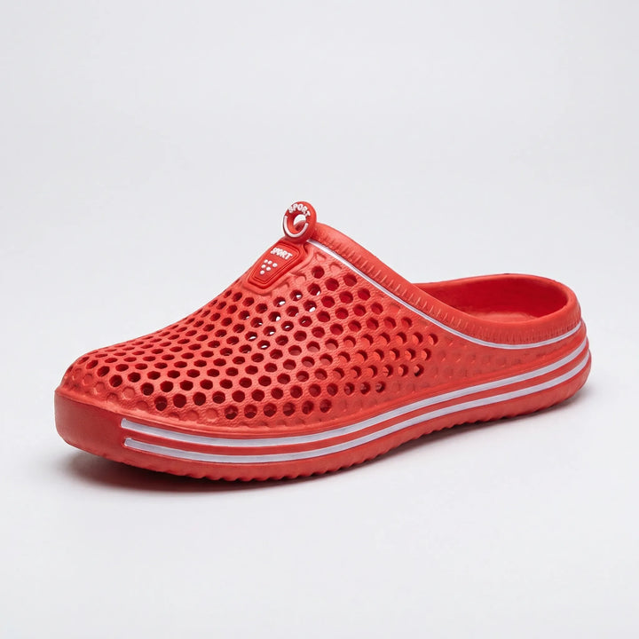 Moderne Poolschuhe in minimalistischem Design, einfach hineinschlüpfen und wohlfühlen