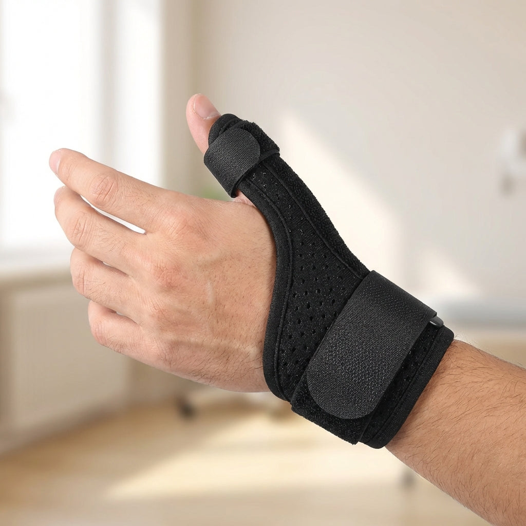Daumenstabilisator, verstellbar, lindert Schmerzen bei Arthritis, Sehnenscheidenentzündung, Verstauchung.