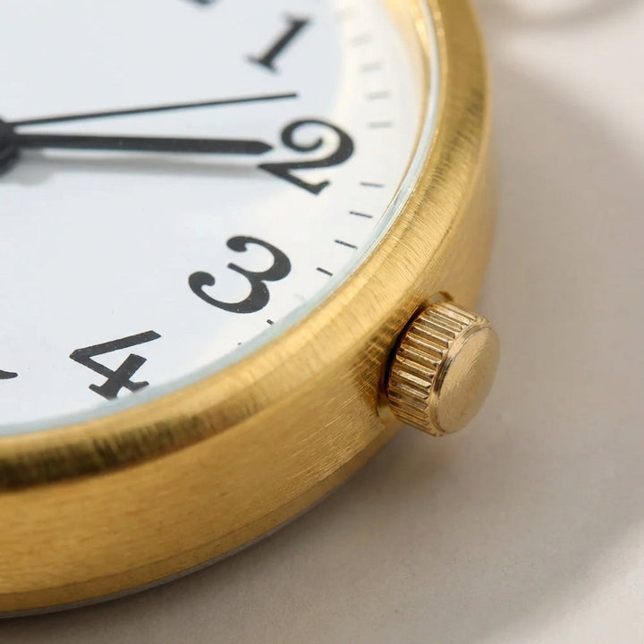 Robuste und schicke Taschenuhr als Schlüsselanhänger für den täglichen Gebrauch, zeitloses Design