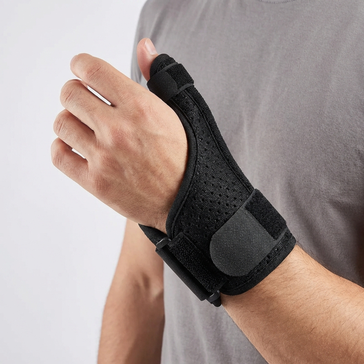 Effektive Daumen- & Handgelenkstabilisierung bei Sehnenscheidenentzündung, Karpaltunnelsyndrom & Arthritis.
