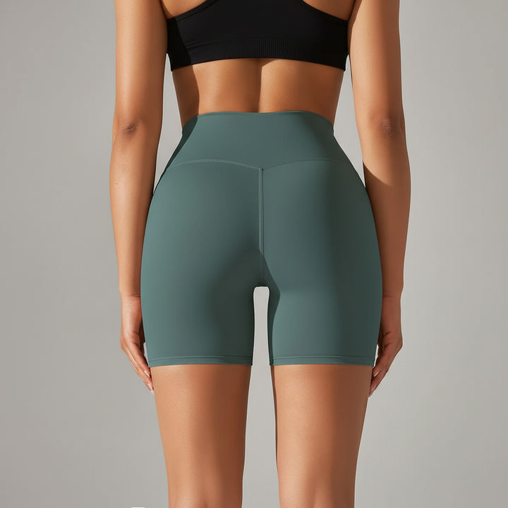 Atmungsaktive Yoga Shorts für Damen in moderner Optik
