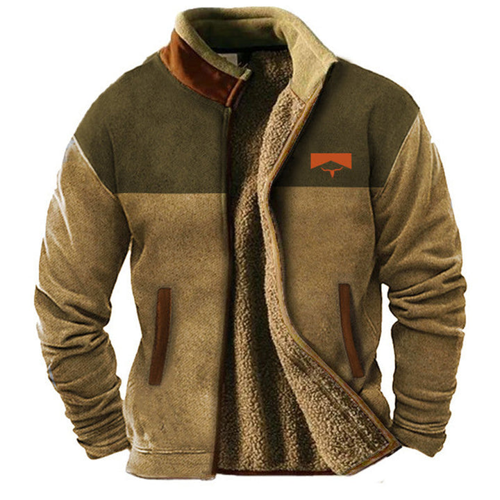 Stilvolle Herren-Allround-Jacke in Schwarz, weich und bequem. Moderne Oberbekleidung für Herrenmode & Alltag.