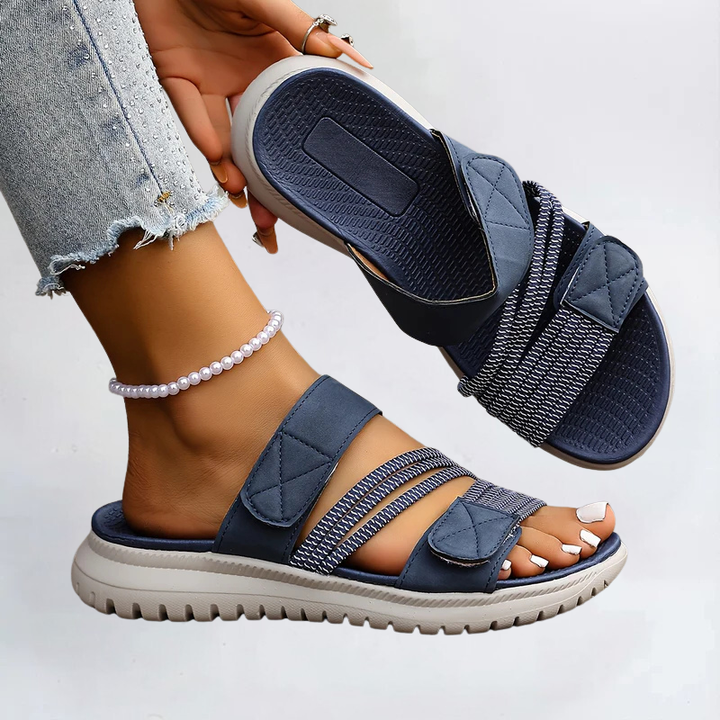 Orthopädische Damen Sandalen lindern Fussschmerzen & Fersenprobleme. Komfort für den ganzen Tag.