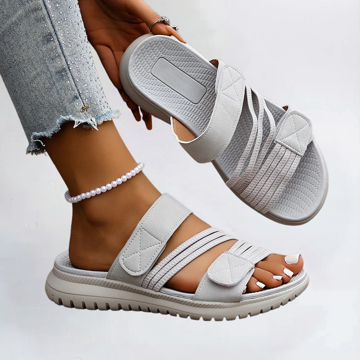 Leichte orthopädische Damen Sandalen als ideale Komfortschuhe für Sommer & Alltag. Bieten optimalen Halt.
