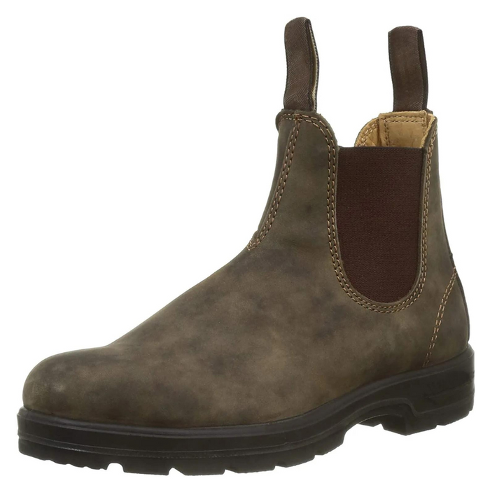 Rutschfeste Profilsohle der orthopädischen Chelsea Winterstiefel für Damen & Herren. Sicherer Halt auf Eis und Schnee.