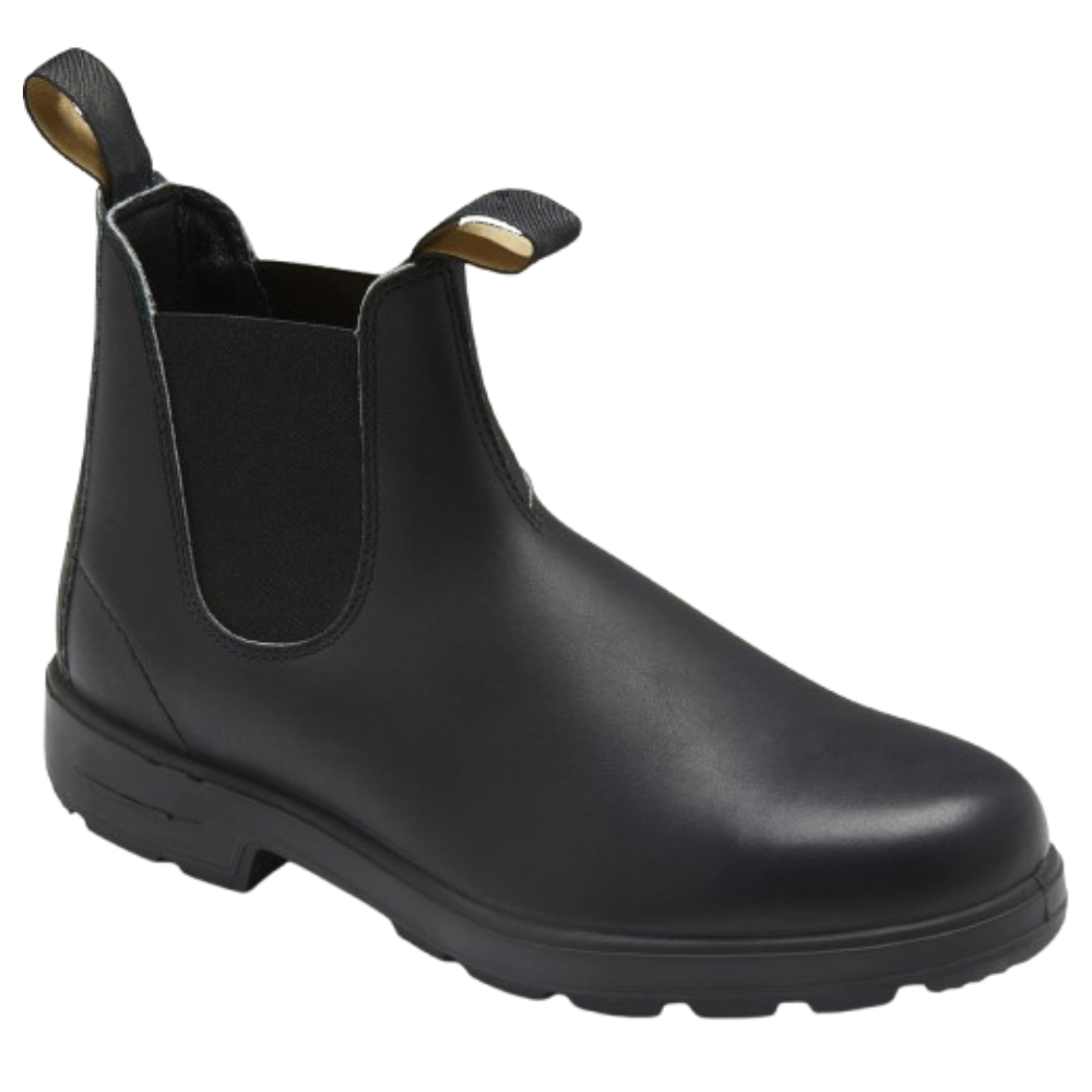 Ein Paar orthopädische Chelsea Schneestiefel, winterfest, wasserdicht & rutschfest. Komfortable Herren- & Damenstiefel.
