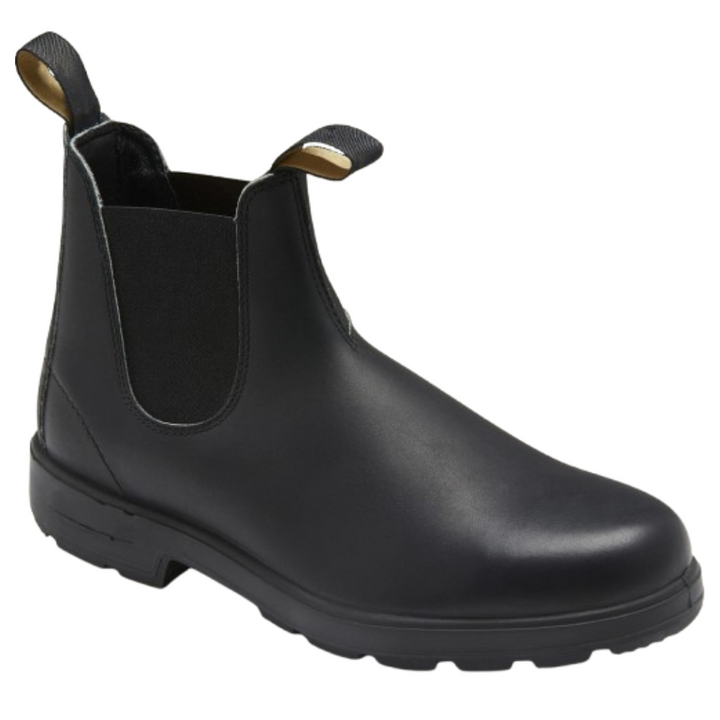 Ein Paar orthopädische Chelsea Schneestiefel, winterfest, wasserdicht & rutschfest. Komfortable Herren- & Damenstiefel.