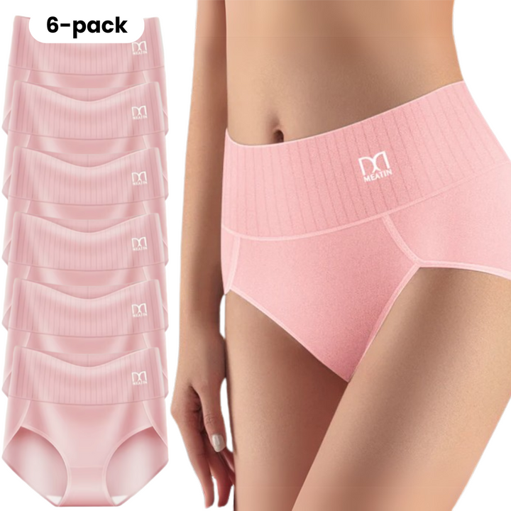 Unsichtbarer Damen Shaper Slip mit Bauchkontrolle, hoher Bund für eine schlankere Silhouette und Komfort.