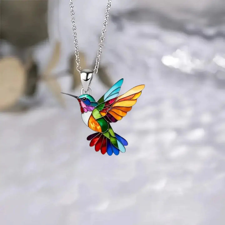 Elegan Kolibri-Halskette: Ein Symbol für Freiheit und Erneuerung