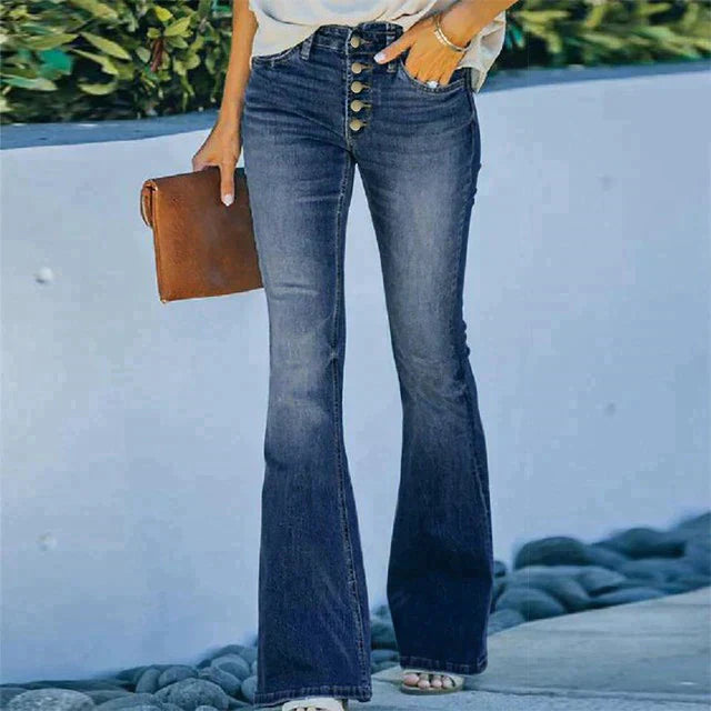 Damen Stretch-Jeans mit Eleganz und Bequemlichkeit