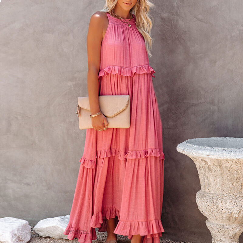 Damen Sommer Maxikleid: Lässig, Locker & Elegant
