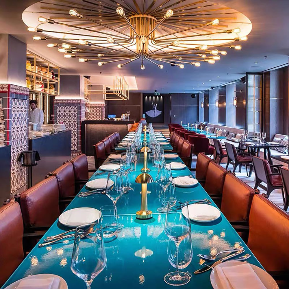 Elegante Tischlampe für Restaurants und Bars - Energiesparend