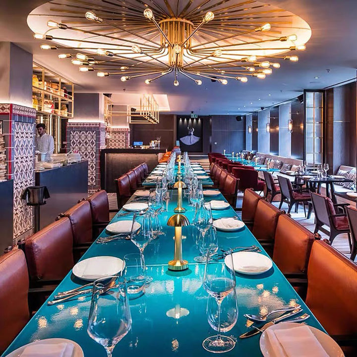 Elegante Tischlampe für Restaurants und Bars - Energiesparend