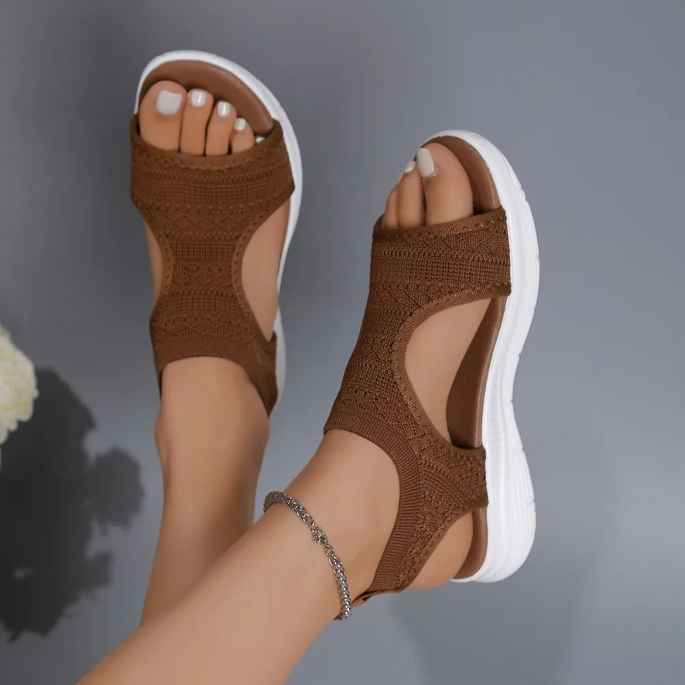 Elegante Damen Orthopädische Sandalen für Komfort, Stil und Fußgewölbeunterstützung im Alltag.