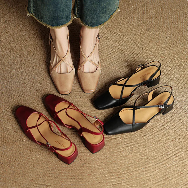 Beige Pumps für Frauen, die Komfort und Stil verbinden.