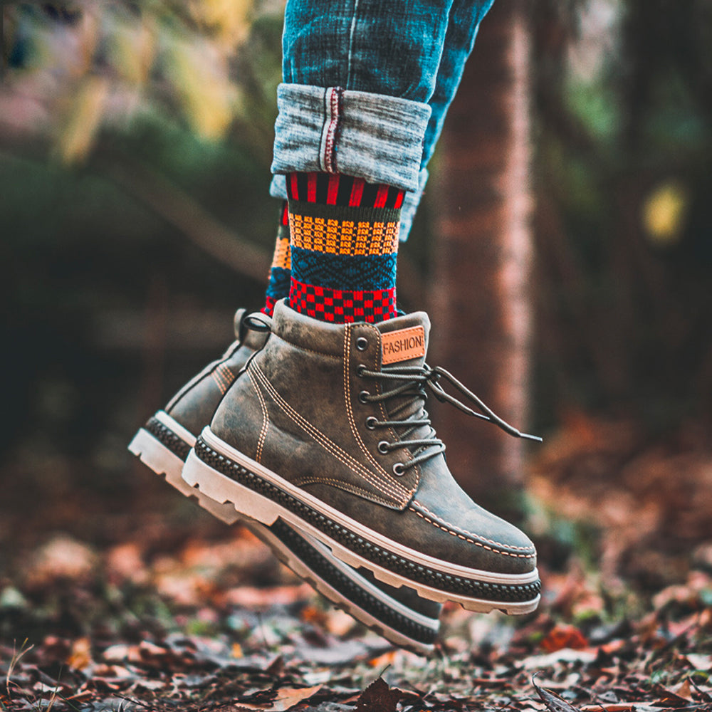 Herren Warme Socken im Vintage-Stil (5 Paar)