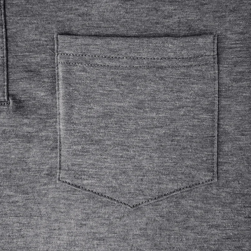 Tailliertes Langarm Polo für Männer, ideal als Büro Outfit geeignet