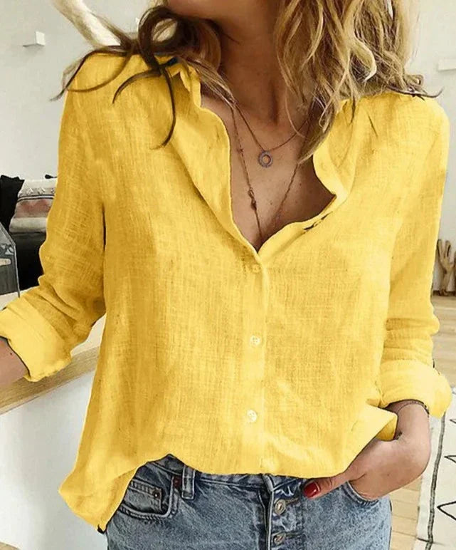 Damen Bluse mit langen Ärmeln