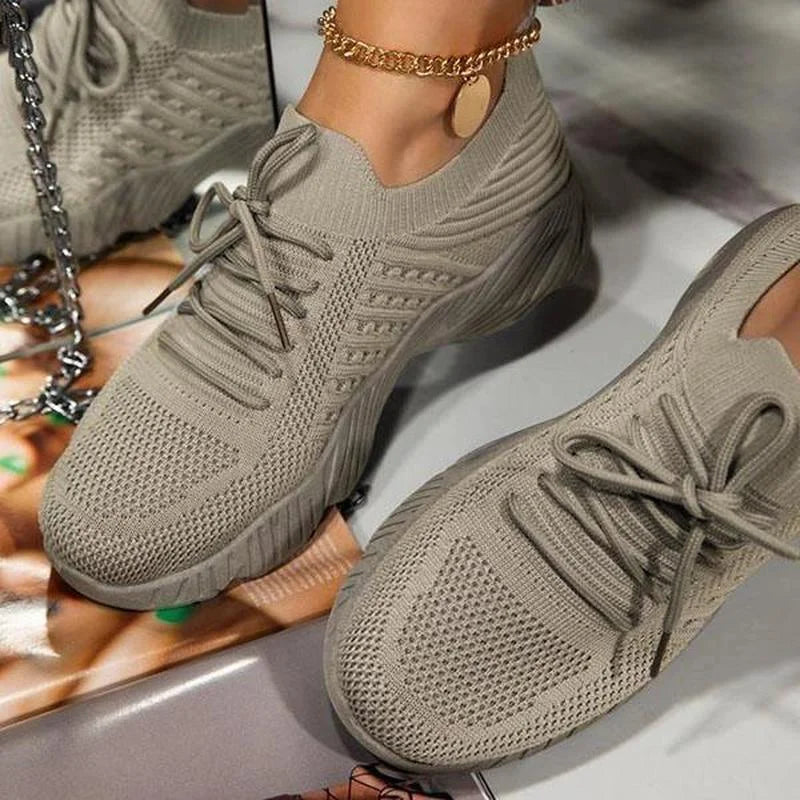Damen Orthopädische Mesh-Sneaker mit Komfort und Stil