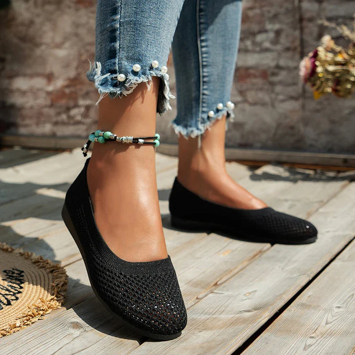 Damen Elegante Ergonomische Ballerinas