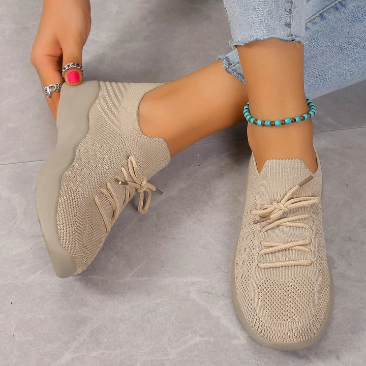 Rutschfeste Freizeitschuhe für Damen, orthopädisch geformte Sneaker